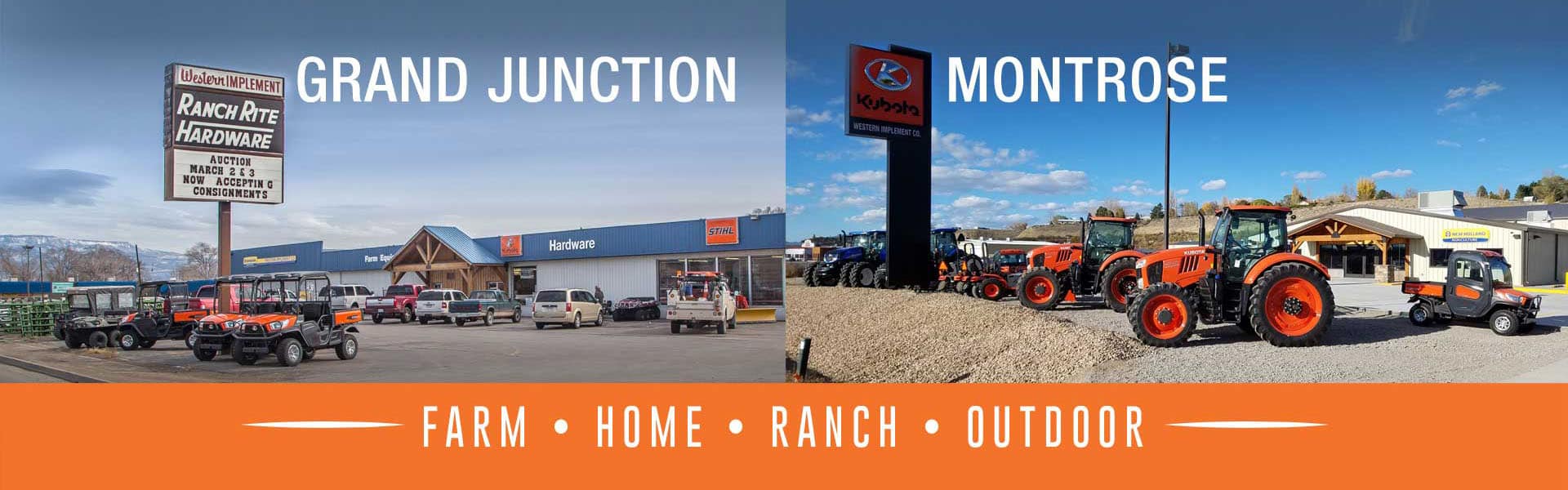 Rental Equipment In Grand Junction and Montrose