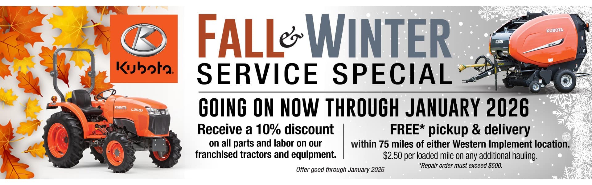 Winter Service Special